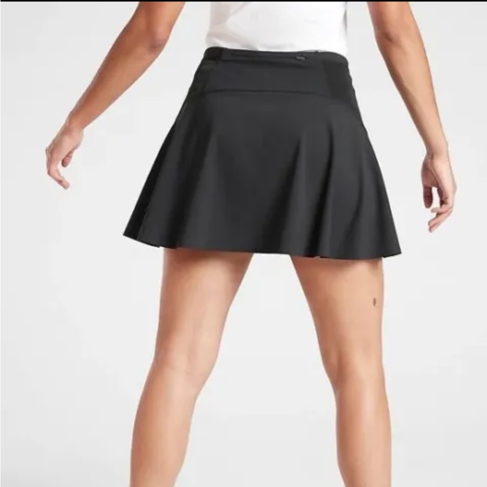 Athleta Black Match Point Skort 13.5” Size Medium - Picture 2 of 12